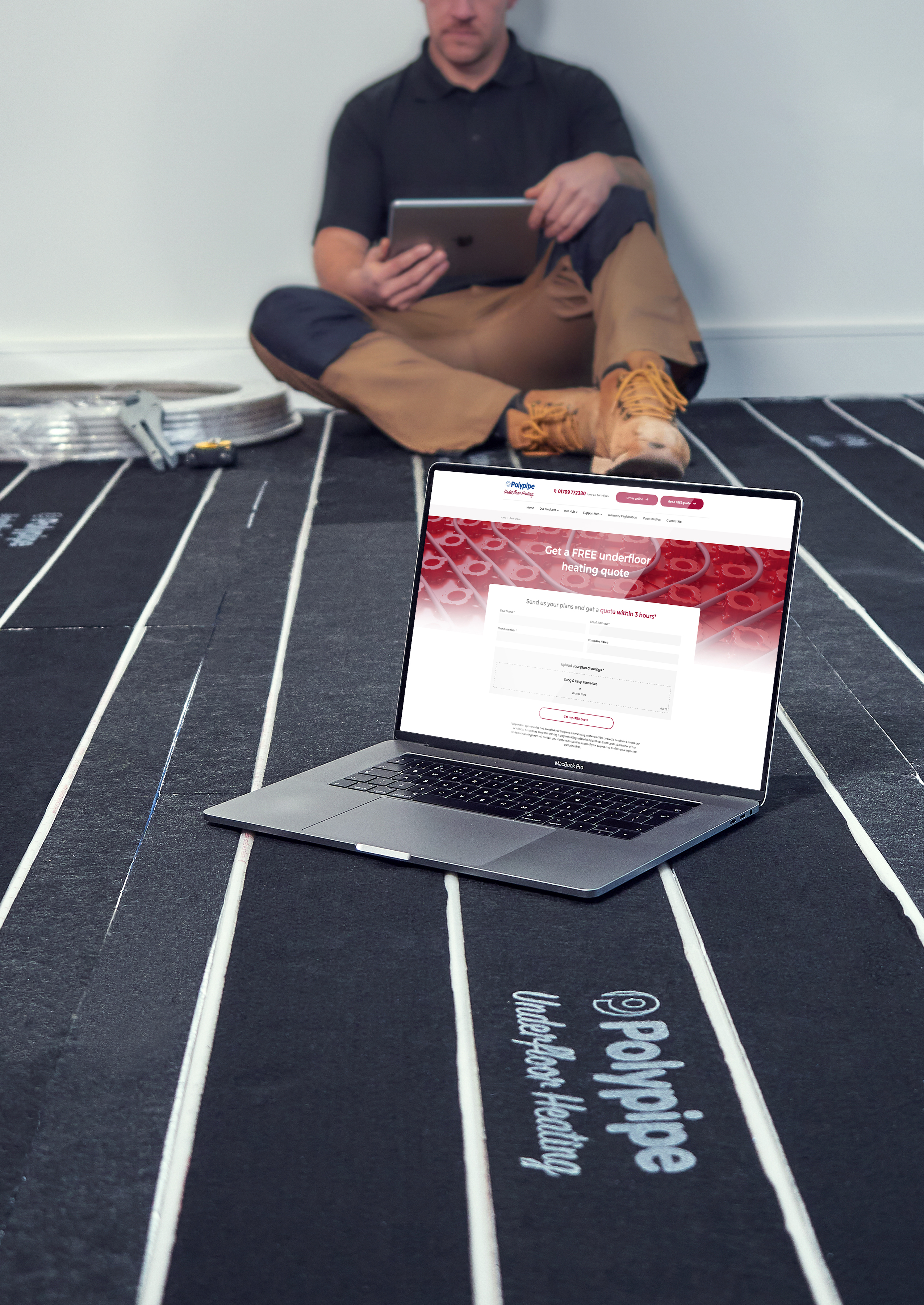 Brand new website for Polypipe Underfloor Heating!