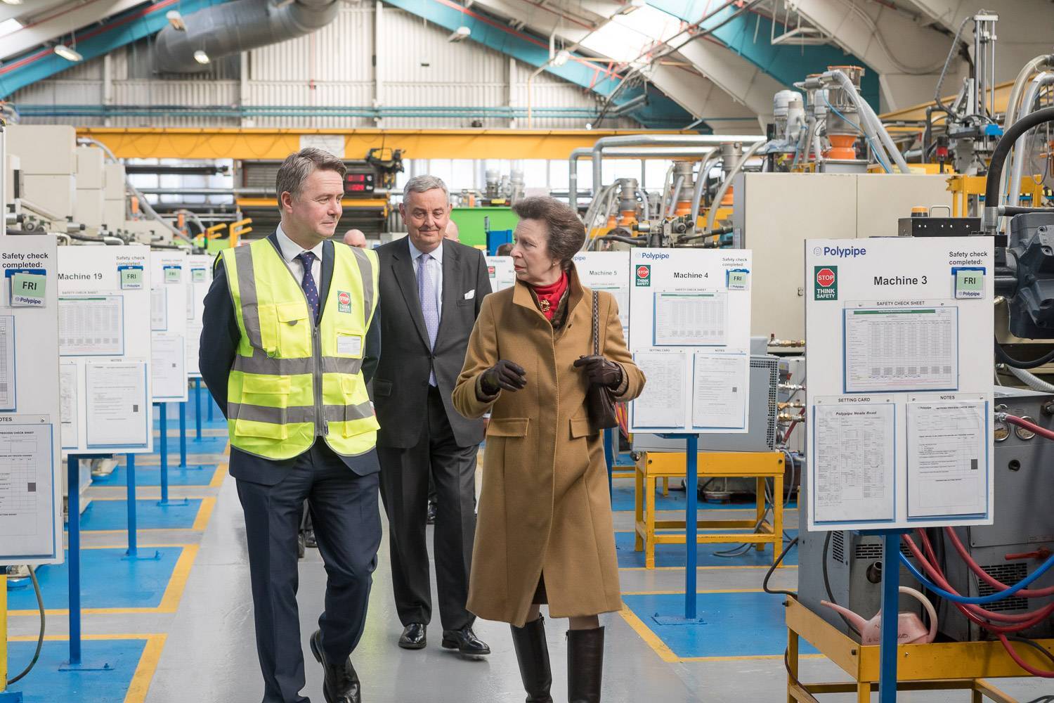 Polypipe welcomes royal visitor