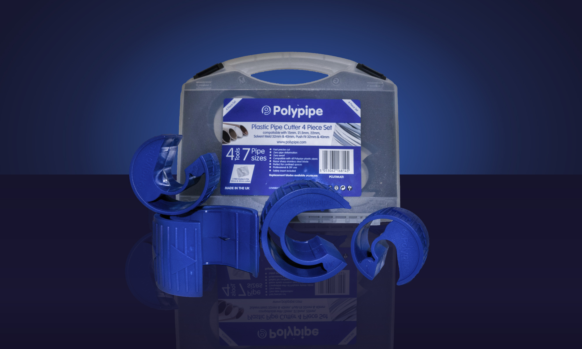 Brand New Pipe Cutter Range from Polypipe for Plastic Plumbing, Overflow & Waste Pipe