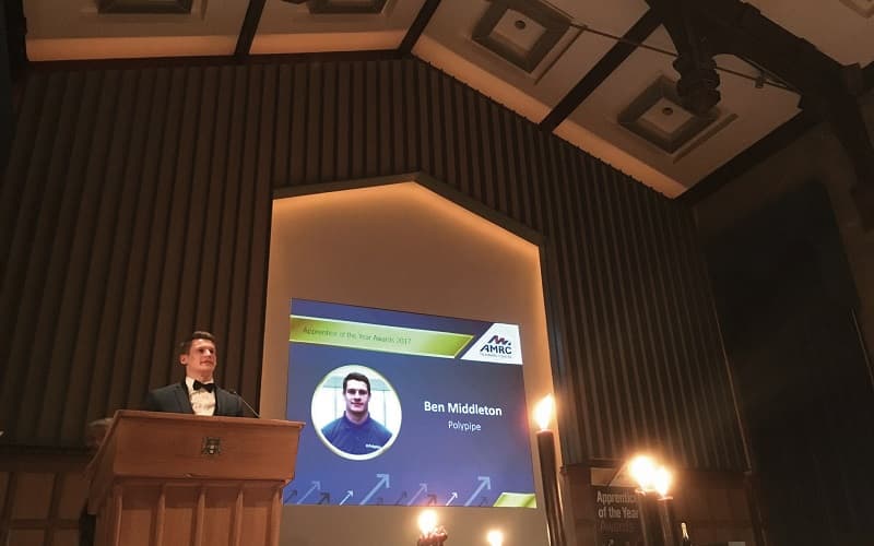 Polypipe Apprentice Recognised in National Award Win