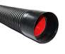 100mm x 2m Black Ridgiduct Power HV ENATS 12-24