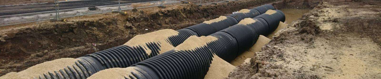 Attenuation Tank | Ridgistorm-XL | Large Diameter | Twin Pipe