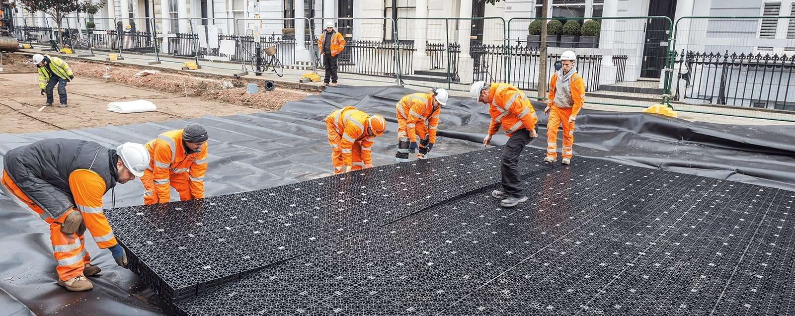 Permavoid Geocellular System Installation