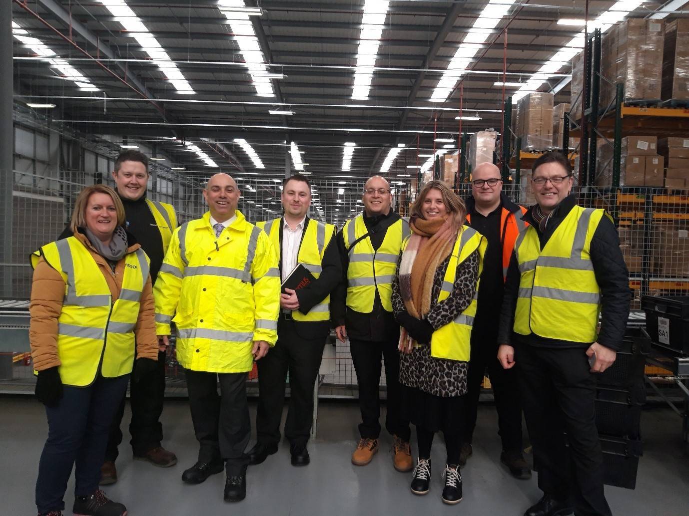 A visit to City Plumbing Supplies distribution centre Tariq and Stefan from Polypipe meet some of the team from City Plumbing Supplies.