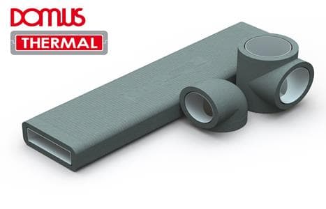 Unique Domus Thermal Duct Insulation Conserves Energy & Exceeds Building Regulations